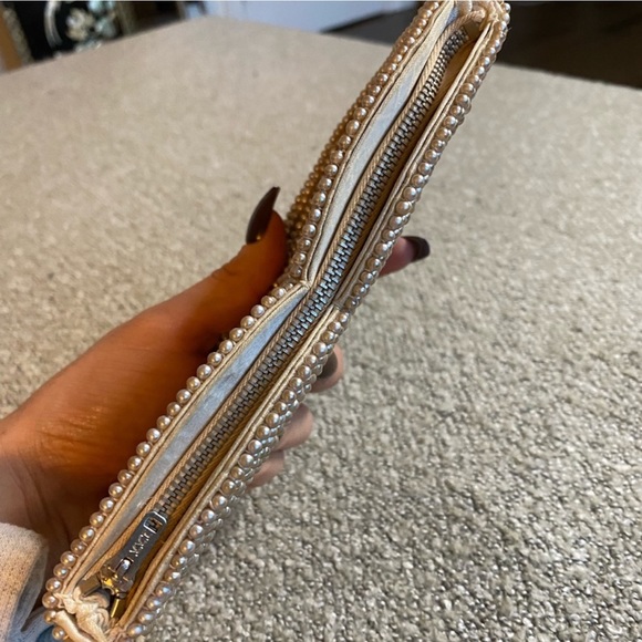 Champagne beaded evening bag - Picture 2 of 4